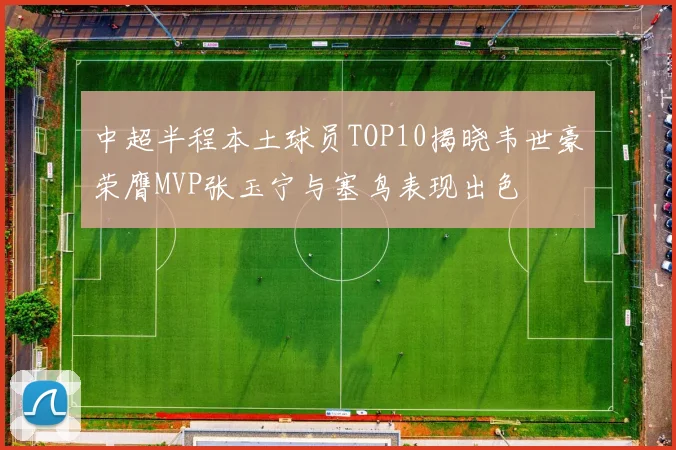 中超半程本土球员TOP10揭晓韦世豪荣膺MVP张玉宁与塞鸟表现出色